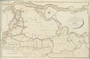 Kaart van de Landen van Heusden en Altena