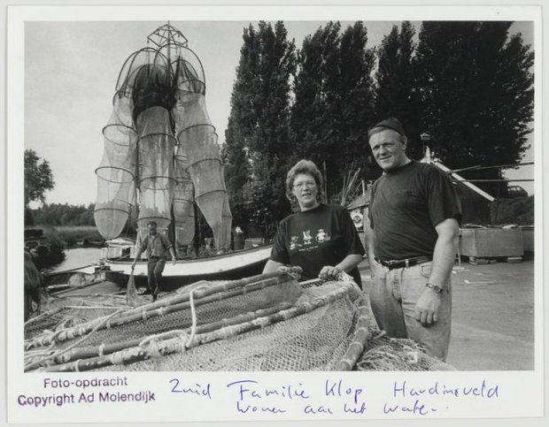 De familie Klop, beroepsvissers op de rivieren rond Hardinxveld