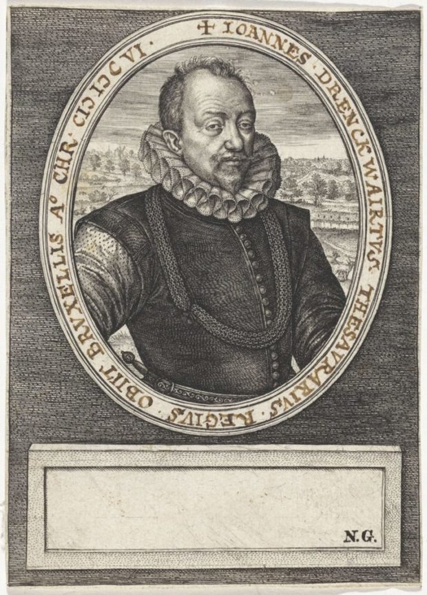 Portret van Jan Boudewijnszoon van Drenckwaert