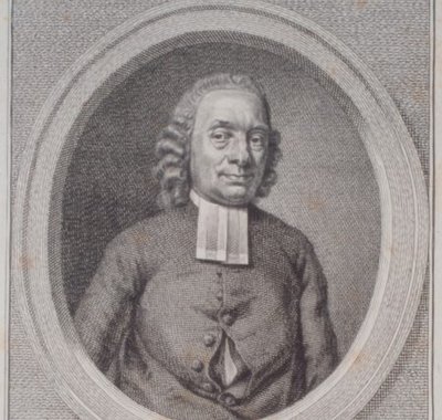 Portret van Ahasverus van den Berg.
