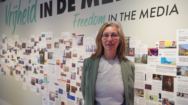 Gaby Bol op bezoek in Hof van Nederland