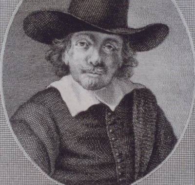 Portret van Jeremias de Decker. Gravure van R. Vinkeles naar het portret van Rembrandt, proefdruk voor de letter.