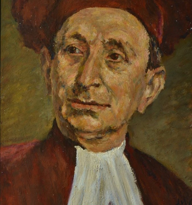 Portret van Petrus Josephus Servatius Serrarens