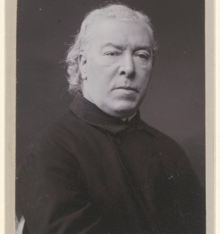 Zwart-wit foto van Lambertus Cornelius Spoorman