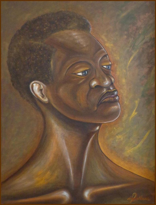 Portret van Tula Portret van Tula