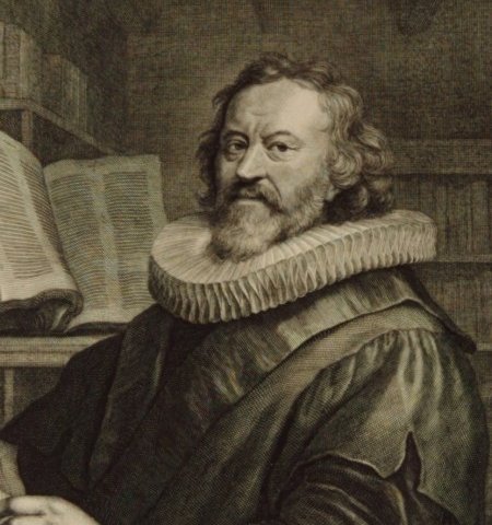 Portret van Gerardus Joannes Vossius