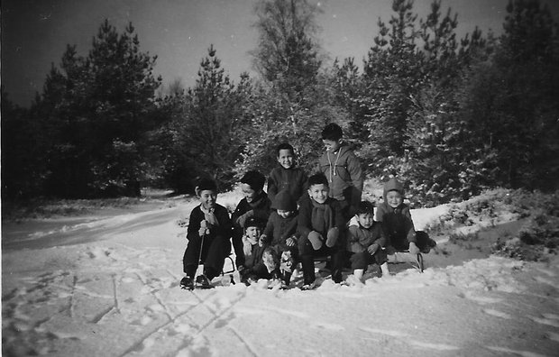 Winter in Leersum - 1958