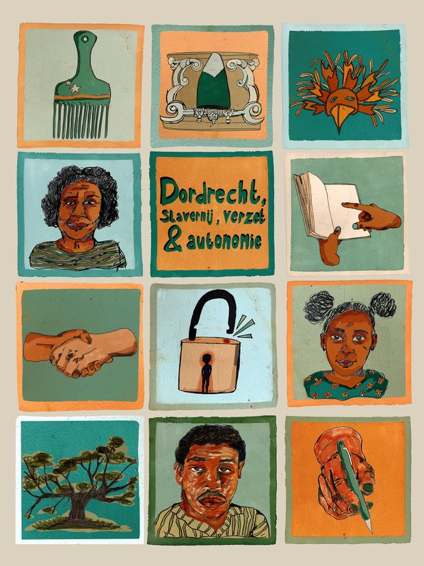 Cover van het boek Dordrecht, slavernij, verzet en autonomie Cover van het boek Dordrecht, slavernij, verzet en autonomie